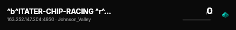 ^b^lTATER-CHIP-RACING ^r^l Johnson Valley ^r^l^eVanilla Plus live status badge