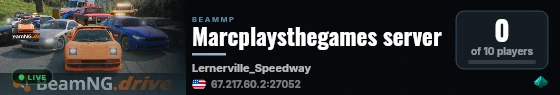Marcplaysthegames server live status badge