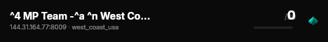 ^4 MP Team -^a ^n West Coast USA [RU] live status badge