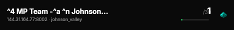^4 MP Team -^a ^n Johnson Valley [RU] live status badge