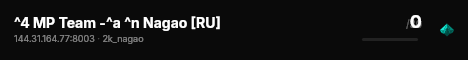 ^4 MP Team -^a ^n Nagao [RU] live status badge