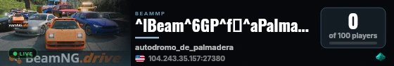 ^lBeam^6GP^f〡^aPalmadera^f〡^cRacing^f〡^6Laptimer ^e& ^6Live Flags^f〡Powered by ^cHRZN ^fHosting^f〡^7BeamGrandPrix:BGP:BEAMGPTV:Race live status badge
