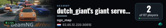 dutch_giant's giant server, MODDED!     !!!!!!!!READ DESCRIPTION!!!!!!! live status badge