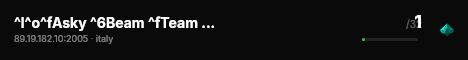 ^l^o^fAsky ^6Beam ^fTeam ^r^l| №5 ^nDiscord: https://discord.gg/XZPVTuekUZ live status badge