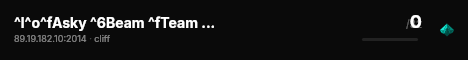 ^l^o^fAsky ^6Beam ^fTeam ^r^l| №14 ^nDiscord: https://discord.gg/XZPVTuekUZ live status badge
