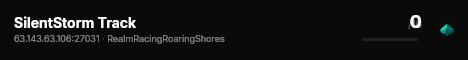 SilentStorm Track live status badge
