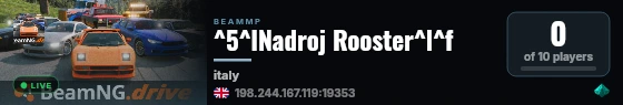 ^5^lNadroj Rooster^l^f live status badge