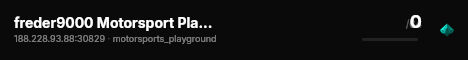 freder9000 Motorsport Playground live status badge