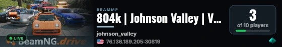 804k | Johnson Valley | Vanilla live status badge