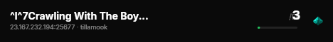 ^l^7Crawling With The Boys #1 ^r^f| ^3 discord.gg/cwtb live status badge