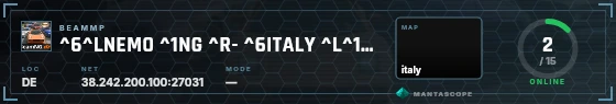 HUD badge preview
