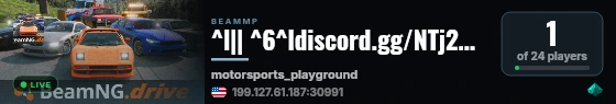 ^l|| ^6^ldiscord.gg/NTj28FyG BSR Motorsports Roleplay ^f|| ^lOval & Drag Racing @ Motorsports Playground ^f|| BSR ^l^o^nOfficial Event Coming Soon!^r^f^l|| live status badge
