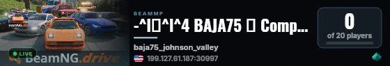 -^l►^l^4 BAJA75 ‖ Competition Server live status badge