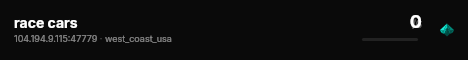 race cars live status badge