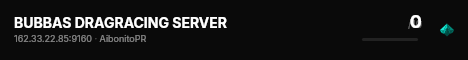 BUBBAS DRAGRACING SERVER live status badge