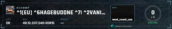 HUD badge preview