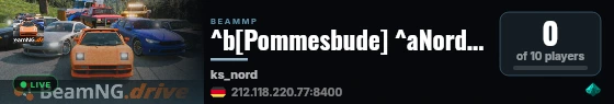 ^b[Pommesbude] ^aNordschleife ^f| ^o^fwww.^bRace^aPlace^f.racing live status badge