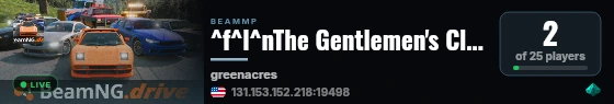 ^f^l^nThe Gentlemen's Club Drag Racing/Crawling^n^l - ^4https://discord.gg/x2A9583Shb^f^f live status badge