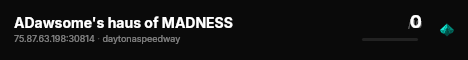 ADawsome's haus of MADNESS live status badge