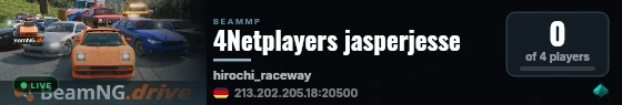 4Netplayers jasperjesse live status badge