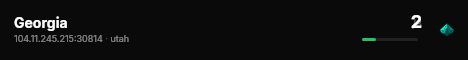 Georgia live status badge