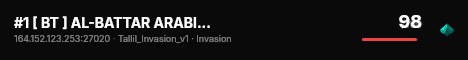 #1 [ BT ] AL-BATTAR ARABIC + ENGLISH INVASION discord.gg/battar live status badge