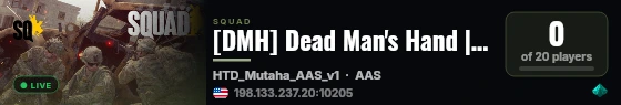 [DMH] Dead Man's Hand | Heli Training / Event | !HeliChange | Discord.gg/DMH live status badge