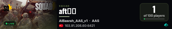aft测试 live status badge