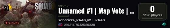 Unnamed #1 | Map Vote | Experienced | discord.gg/unnamedcorp live status badge