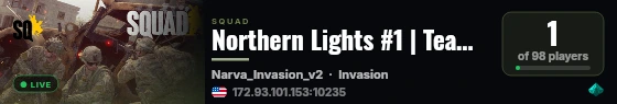 Northern Lights #1 | Teamwork Oriented | Beginner Friendly | discord.gg/northernlightsgaming live status badge