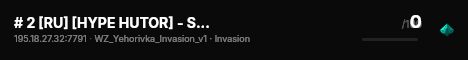 # 2 [RU] [HYPE HUTOR] - SquadWarzone INVASION live status badge