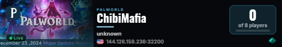 ChibiMafia live status badge