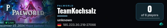 TeamKochsalz live status badge