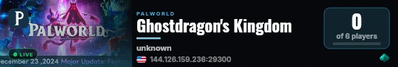 Ghostdragon's Kingdom live status badge