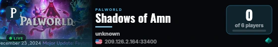 Shadows of Amn live status badge