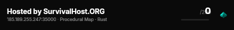 Hosted by SurvivalHost.ORG live status badge
