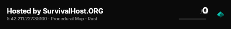 Hosted by SurvivalHost.ORG live status badge