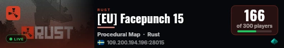 [EU] Facepunch 15 live status badge