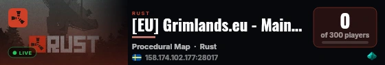 [EU] Grimlands.eu - Main | Weekly live status badge