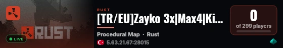 [TR/EU]Zayko 3x|Max4|Kit|Clan live status badge