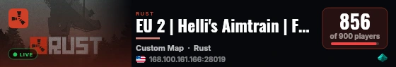 EU 2 | Helli's Aimtrain | Facechecks/1v1/Speargun/Hellis live status badge