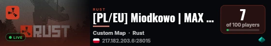 [PL/EU] Miodkowo | MAX 4 | X2 | live status badge