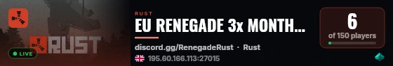 EU RENEGADE 3x MONTHLY | Solo Duo | Shop | 50% Upkeep | No BP W live status badge