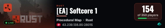 [EA] Softcore 1 live status badge