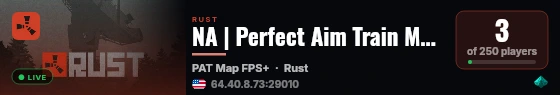 NA | Perfect Aim Train Medium | Combat Arenas Targets Aimbots F live status badge