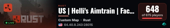 US | Helli's Aimtrain | Facechecks/1v1/Speargun/Hellis live status badge