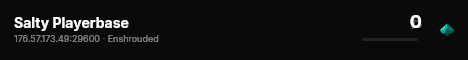Salty Playerbase live status badge