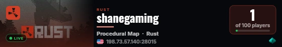 shanegaming live status badge