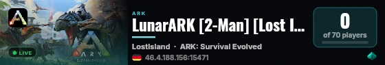 LunarARK [2-Man] [Lost Island] - (v358.24) live status badge