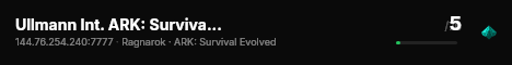 Ullmann Int. ARK: Survival Evolved Server - (v361.7) live status badge